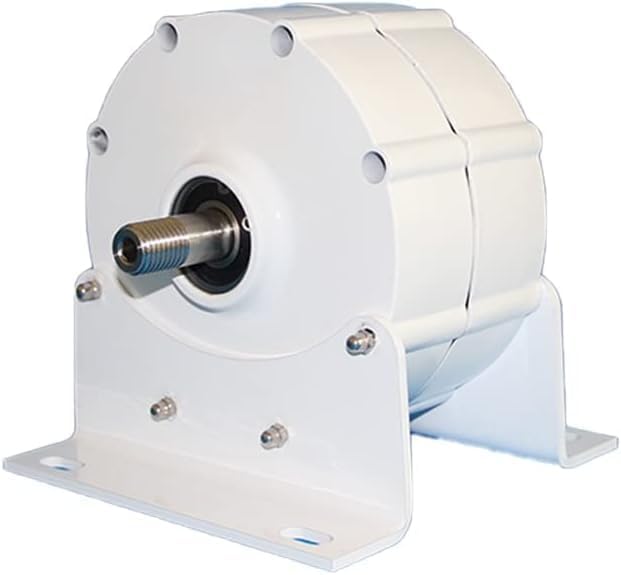 CAJUCA No Noise Vertical Axis Wind Turbine Generator Wind Turbine and Water Turbine Low Speed 9000W 12V 24V 48V Gearless Permanent Magnet Generator