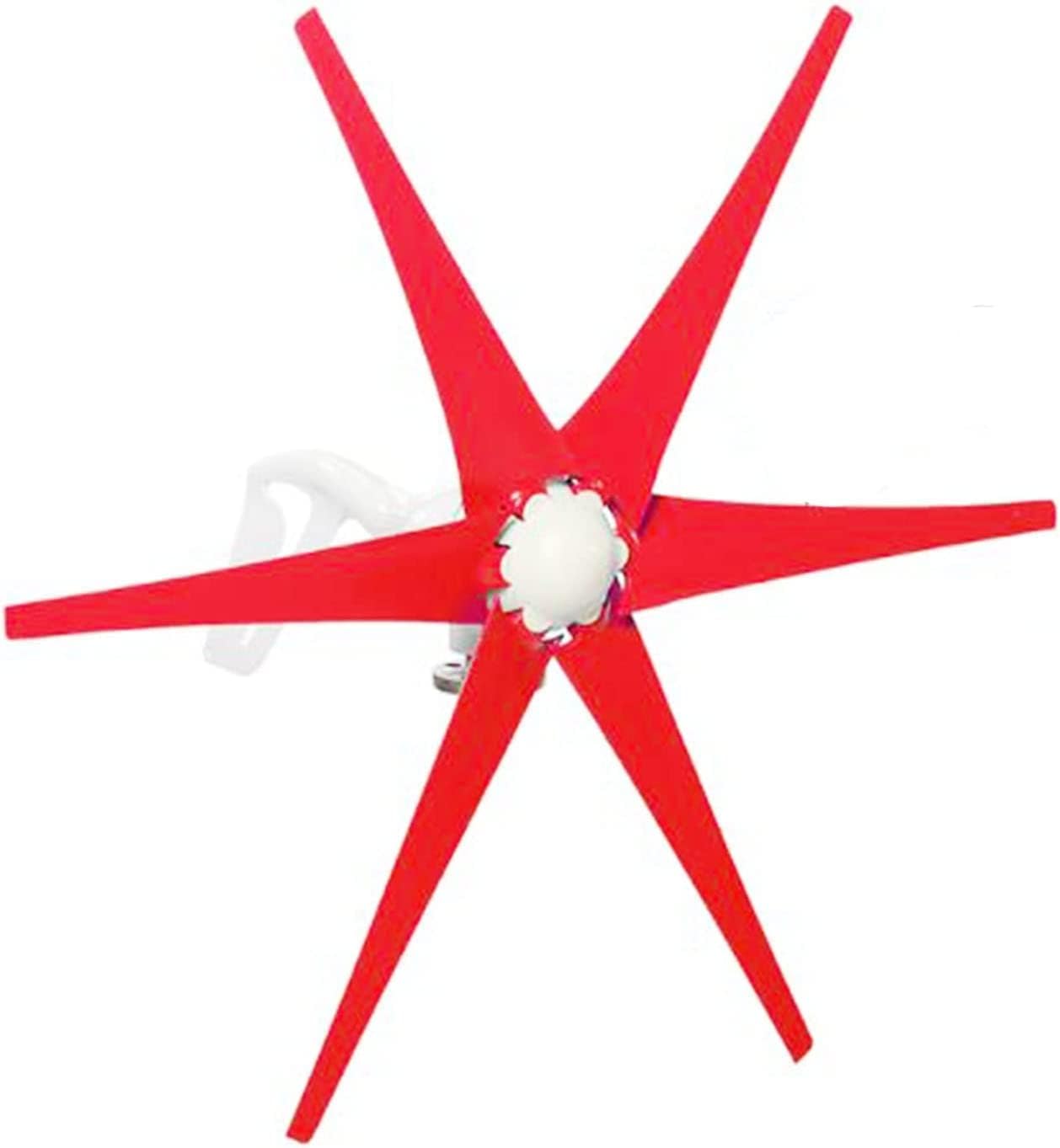 LiuSj JUnSt 9000W Vertical Wind Turbine Generator,12V 24V 48V Maglev Generator Free Energy Suitable for Household Street Lamp (Red)