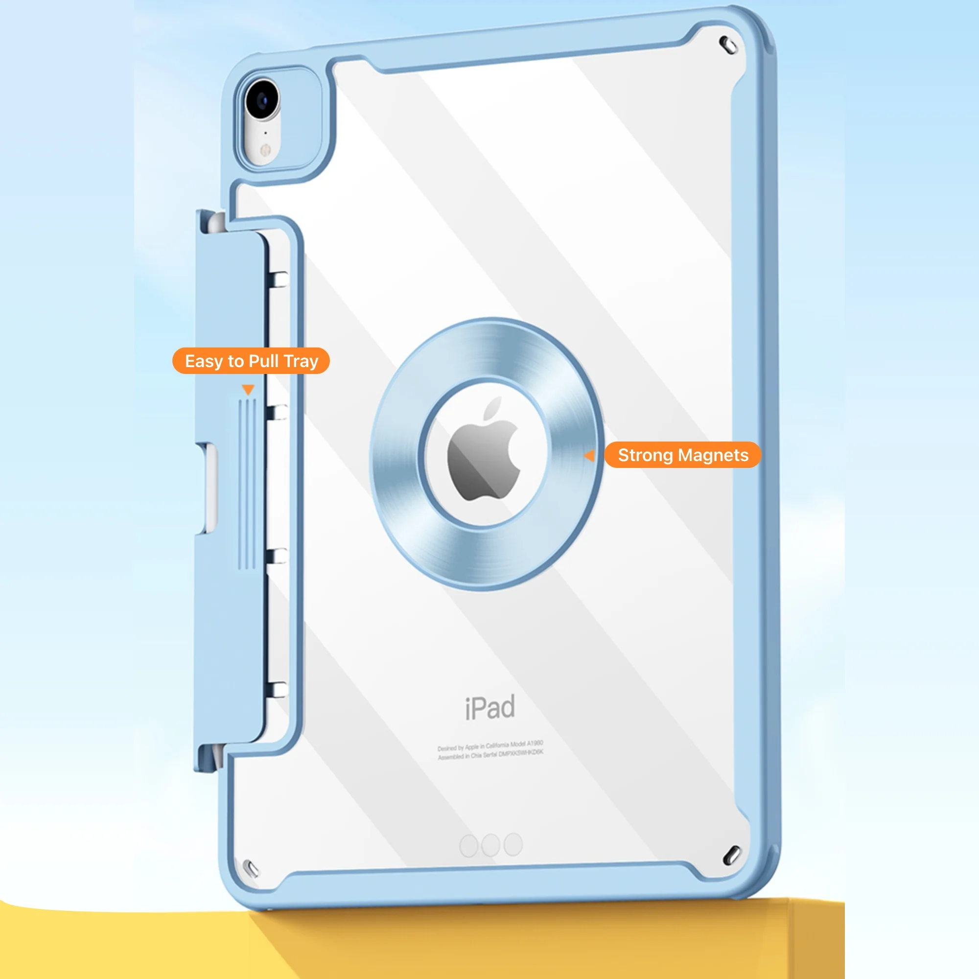 Detachable MagFolio iPad Case