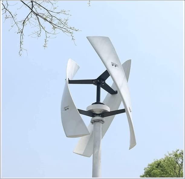 3000/4000W Levitation Upright Wind Turbine, No Noise Vertical Magnetic Wind Generator with Charge Controller 12V-220V Vertical Axis Wind Turbine