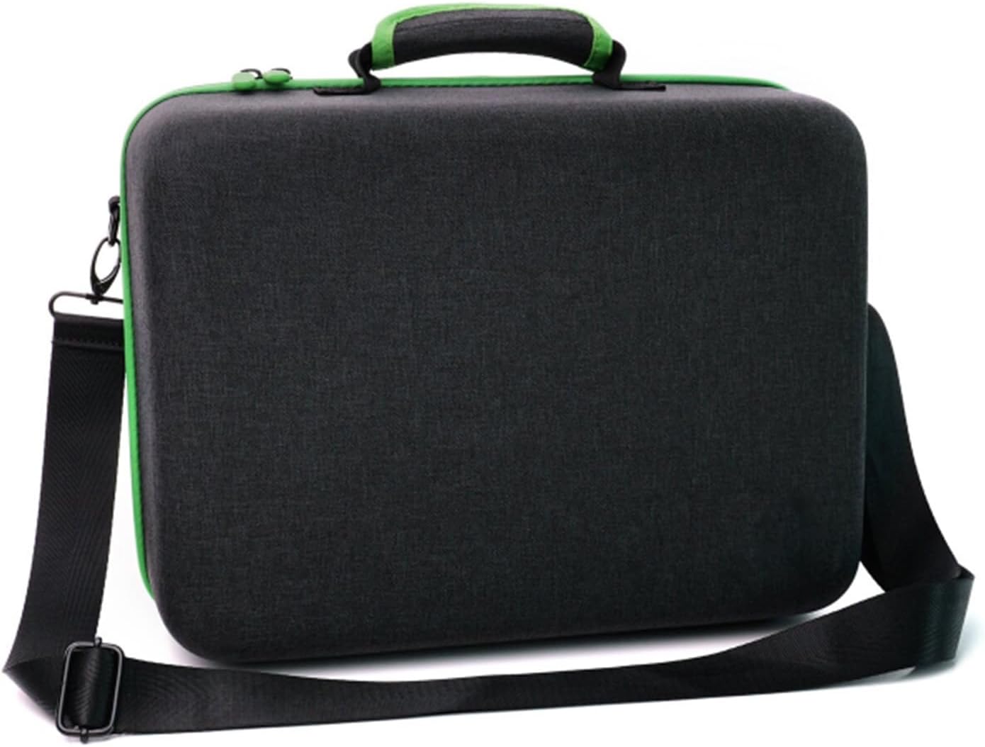 Carrying Case Compatible with Series X for Series S Game Consoles and Other Accessories, EVA Hard Case, Game Console Portable Carrying Case Organized Custom Compartments