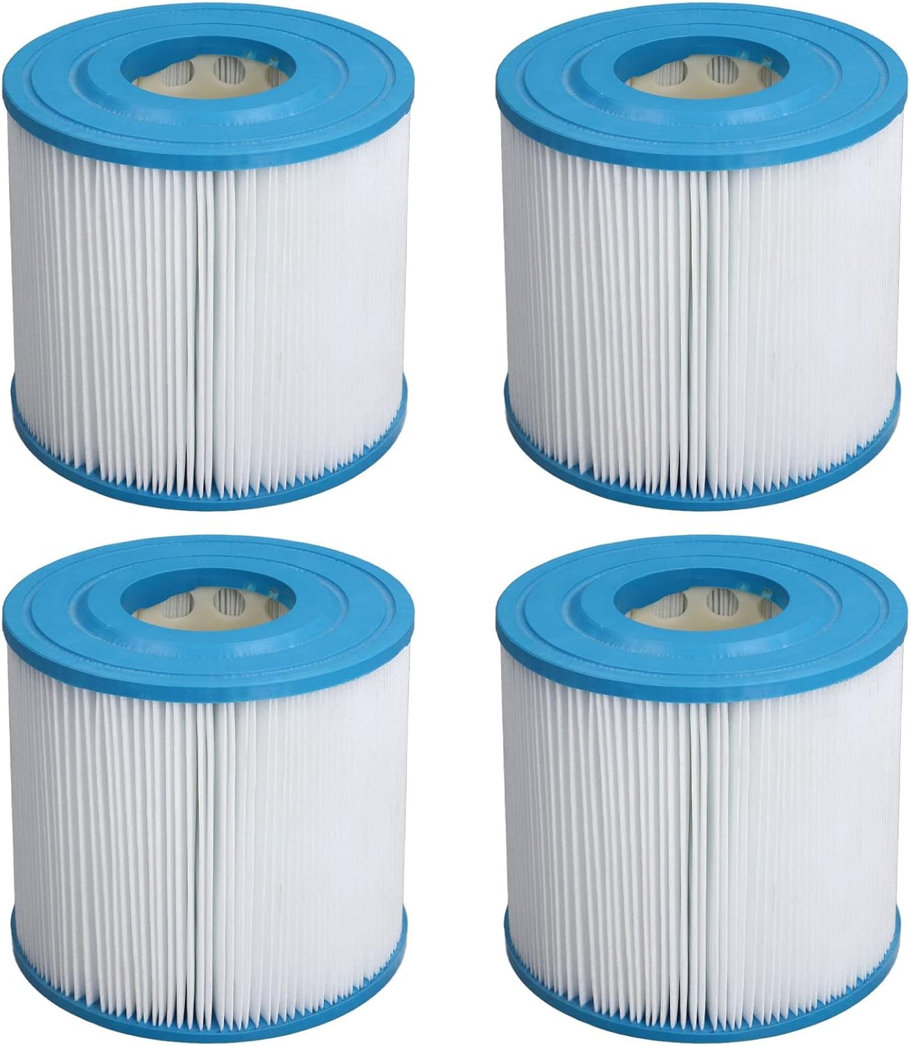 4Pcs Replacement Pool Filter Cartridge E LEMENT Outdoor,Swimming Pool Filter Cartridge SPA Pool Vacuum Cleaner Filter E LEMENT Replacement for AF25