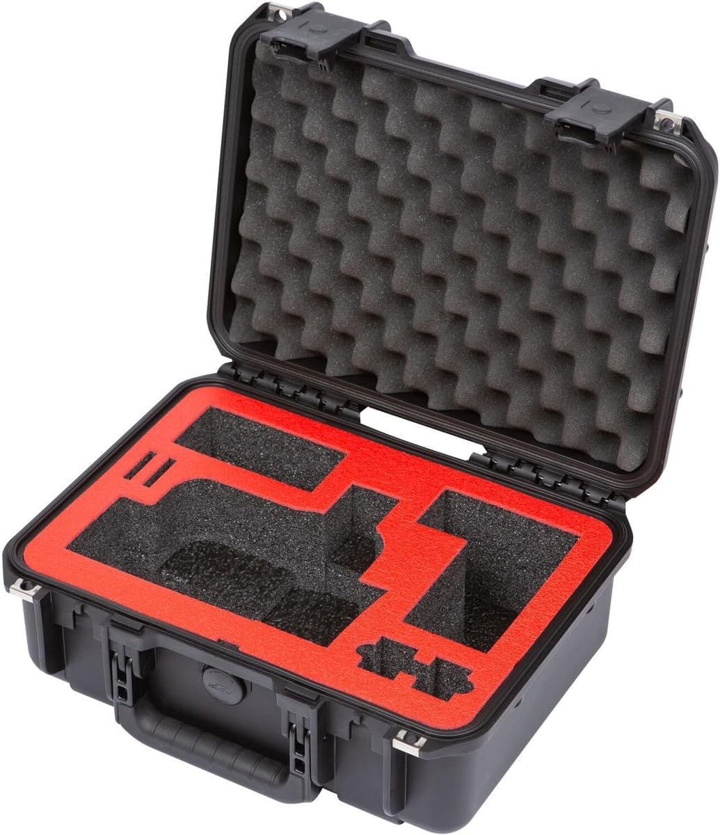SKB iSeries 1510-6 Injection Molded Waterproof Case with Custom-Cut Foam for Canon XA11/15/40/45 & Accessories