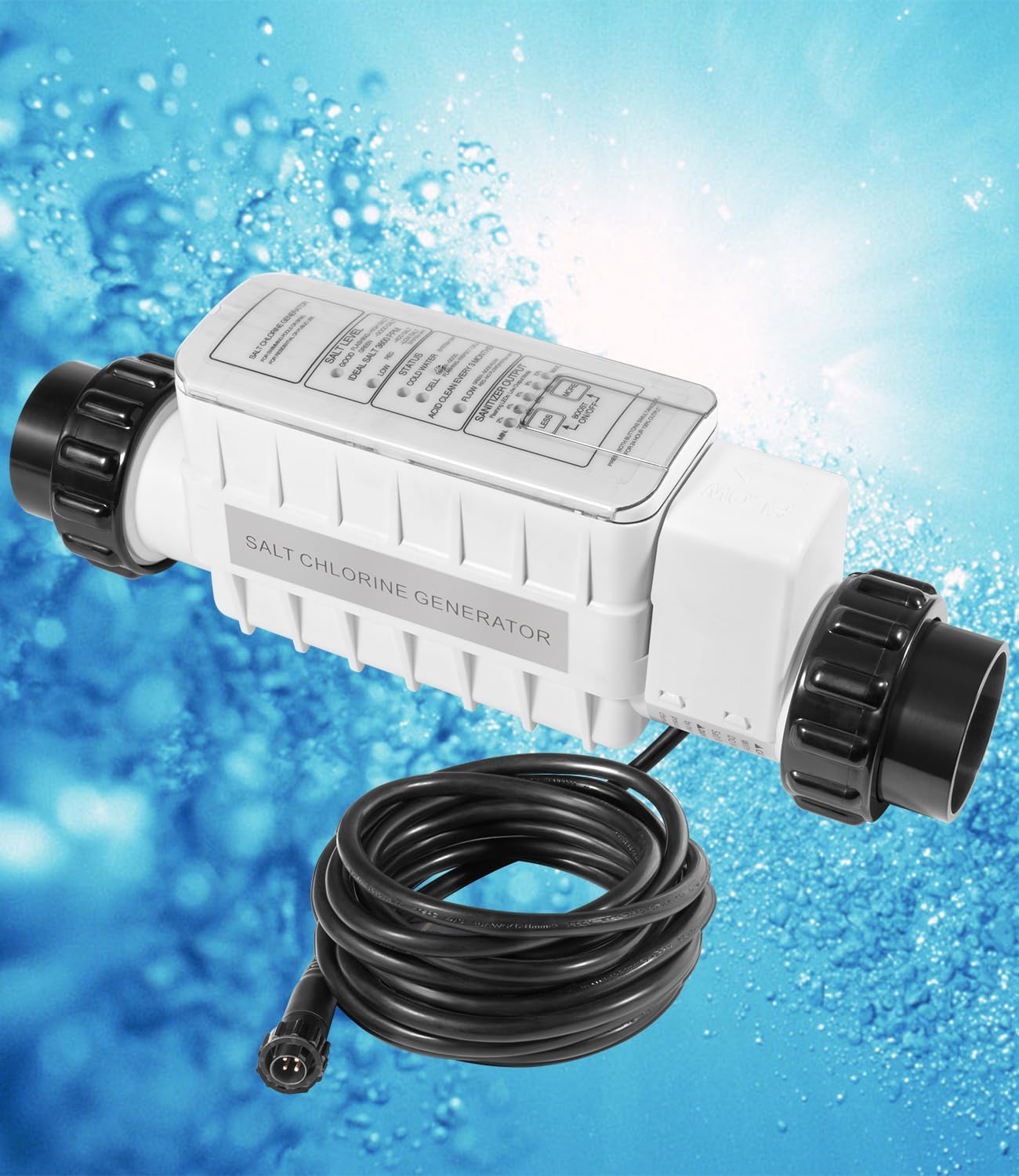 520555 Salt Chlorine Generator Cell, Suitable for Pools Up to 40,000 Gallons, Includes 15' Cable 2