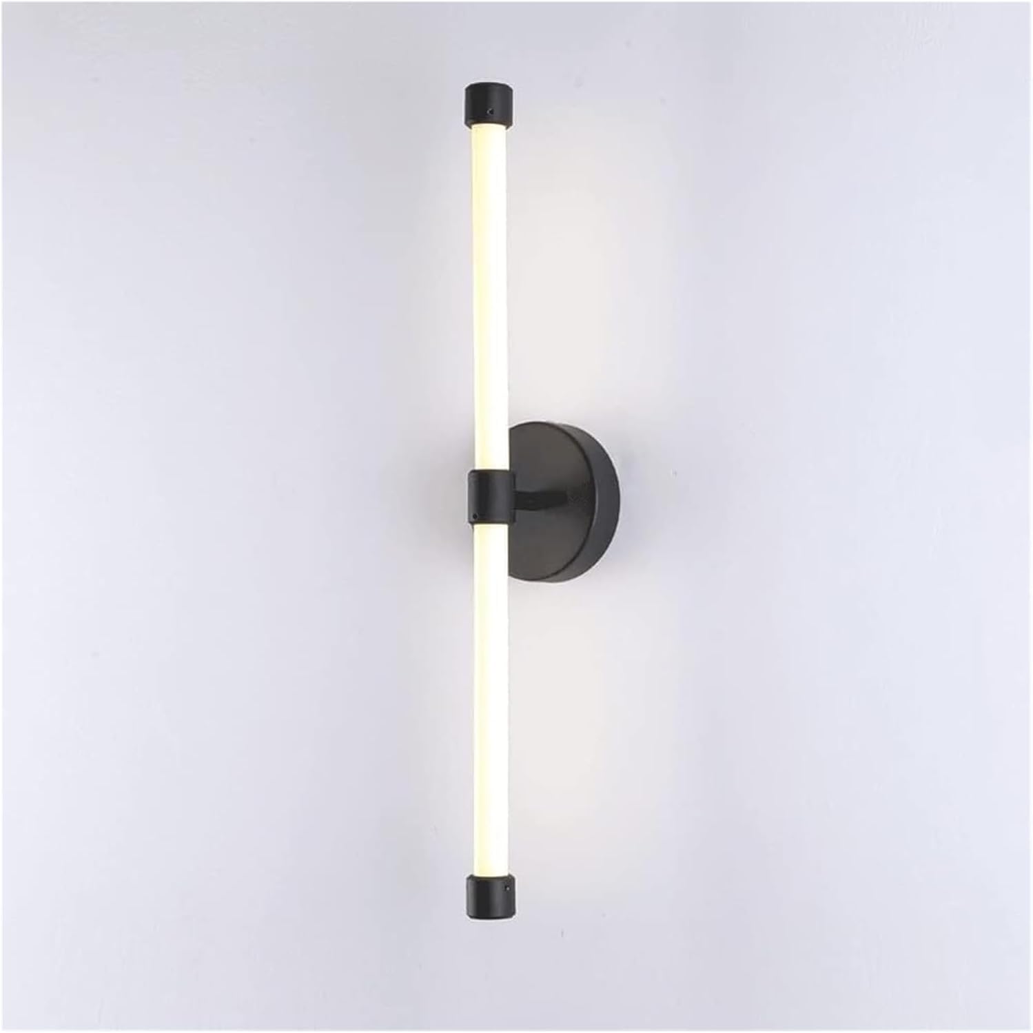 Wall Lamp Acrylic Tube Wall Lamps Bedside Reading Lamp Cylindrical Wall Lights Bedroom Lighting Fixtures Metal Base Wall Sconces 360 Degree Luminous Wall Lighting 10W LED Wall Light ( Color : Gold ) ,