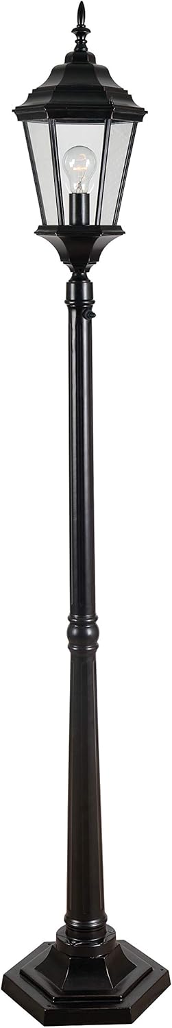 Kenroy Home 93432ORB Villa Waterproof Outdoor Lamp Post Light, Oil-Rubbed Bronze Finish, 71.438