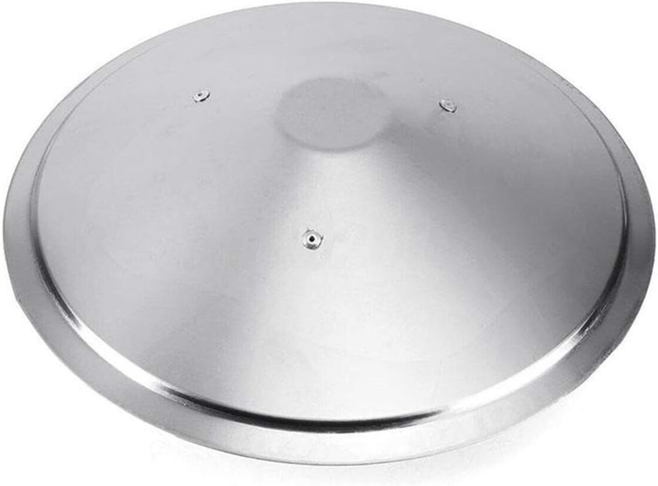 Chimney Cowl Cap, Stainless Steel Roof Smoke Tube Anti Downdraught Bird Guard Top, for All Fuel Types Protector, Rain and Snow Cover Pot, Umbrella Shape (200mm/7.9inch)