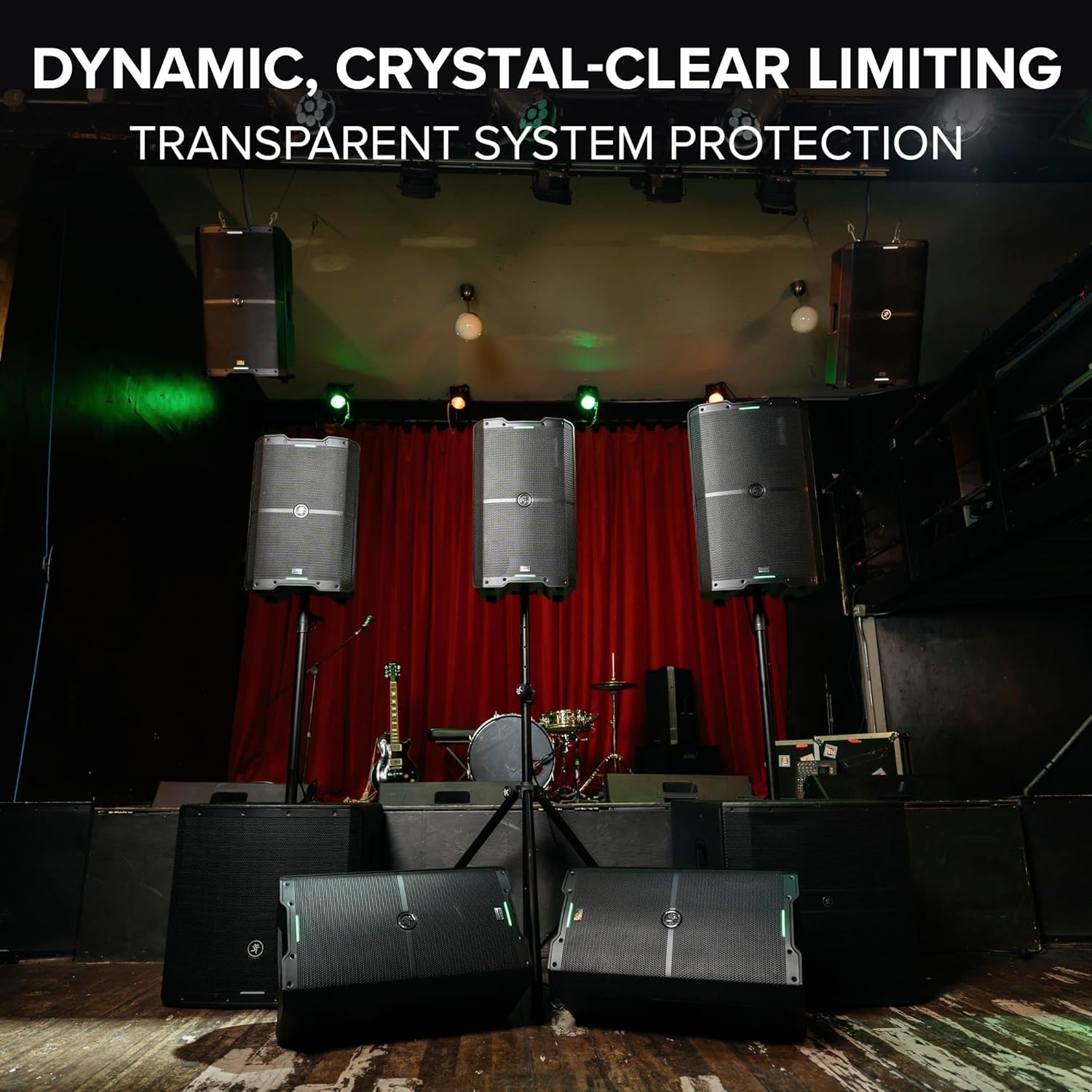 Mackie SRM V-Class Series, 10-Inch 2000W High-Performance Loudspeaker, Powered - Black (SRM210 V-Class)