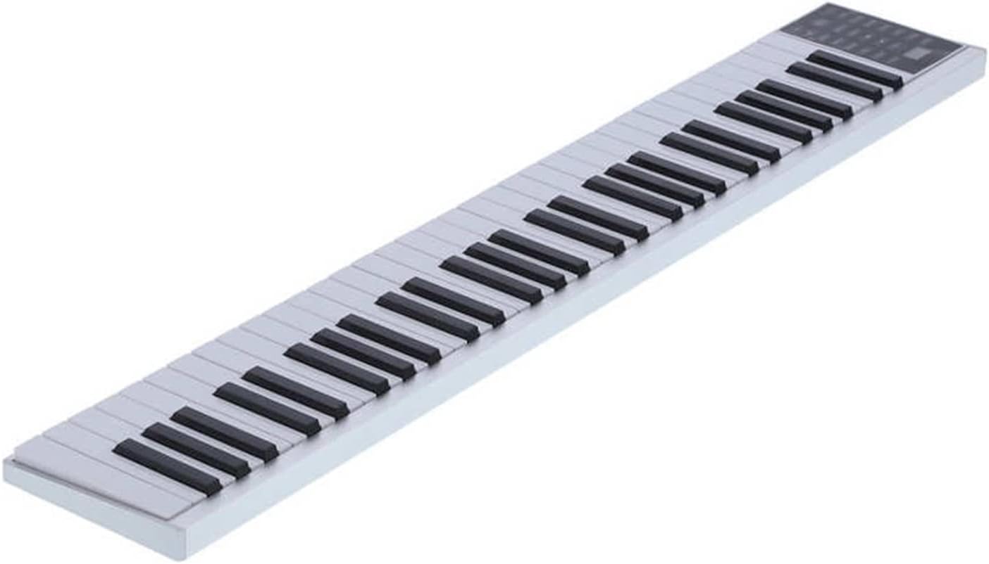 Keyboard Piano 61 Key Smart Digital Electronic Piano MIDI Keyboard Rechargeable LED Digital Tube Display Bluetooth Piano