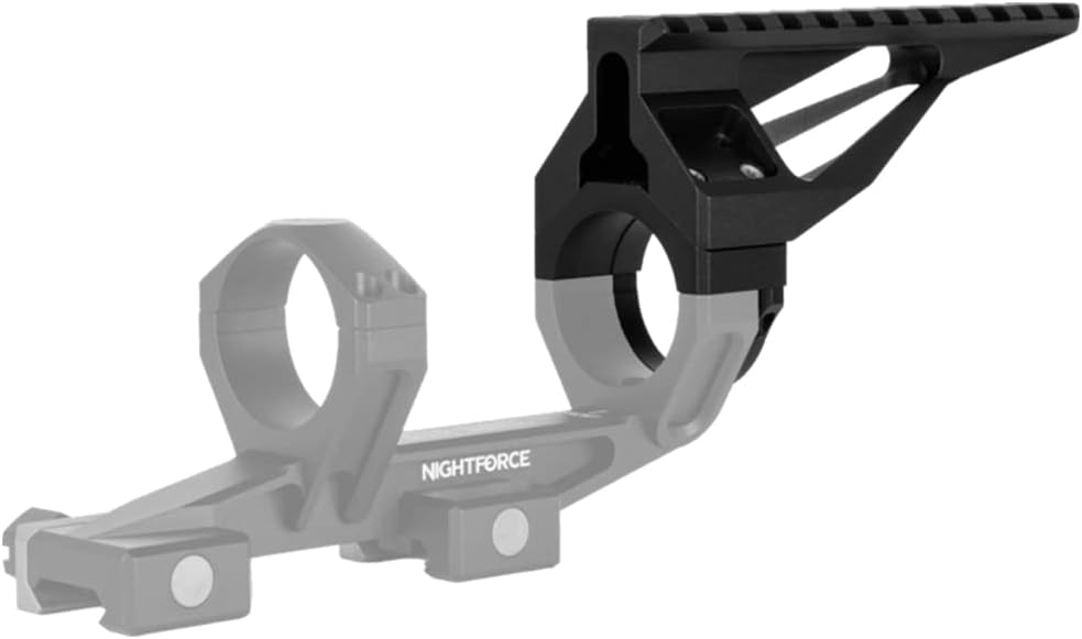 NIGHTFORCE Rap-i Rail Accessory Platform - Improved with Multimount Cap - Mounts on 4 and 6 Screw Rings and Mounts