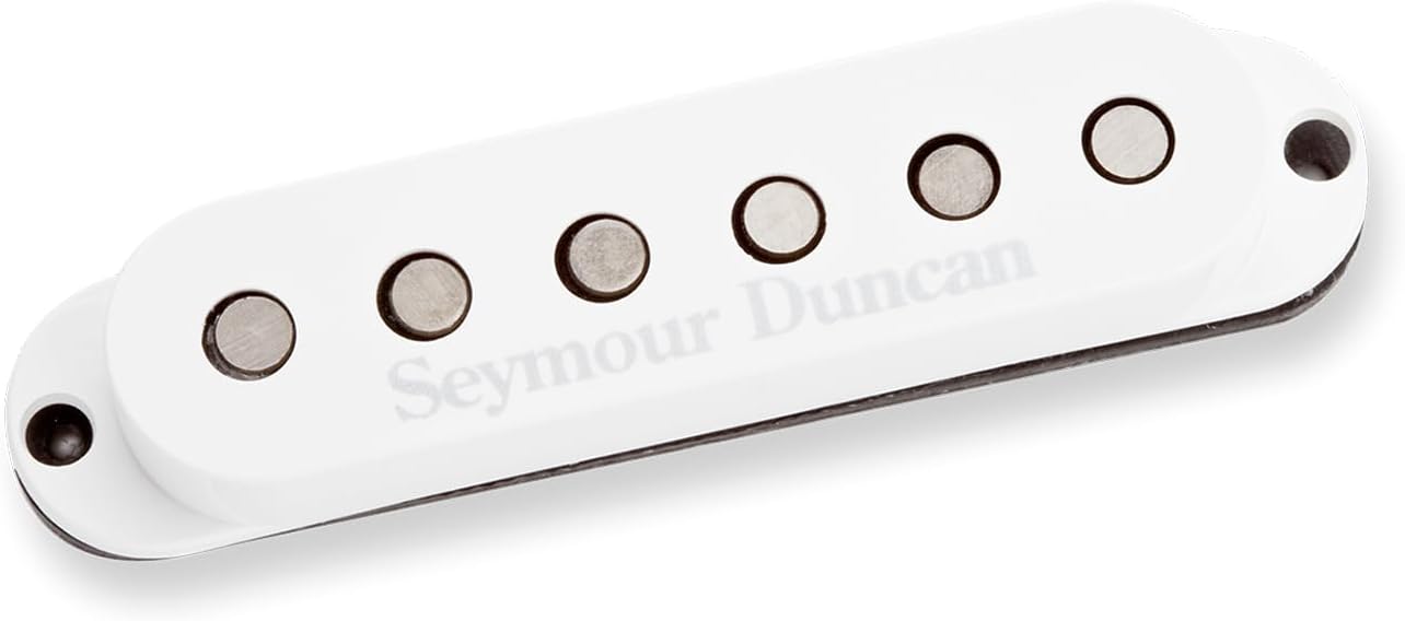 Seymour Duncan ssl-3-rwrp Series Single Hot Strat Pickup for Electric Guitar White