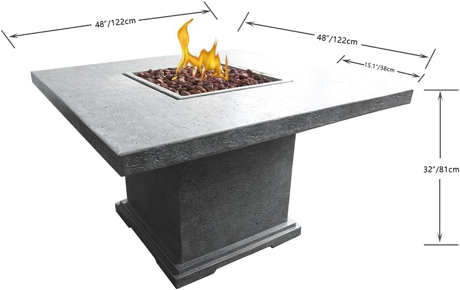 Birmingham Concrete Fire Pit 48