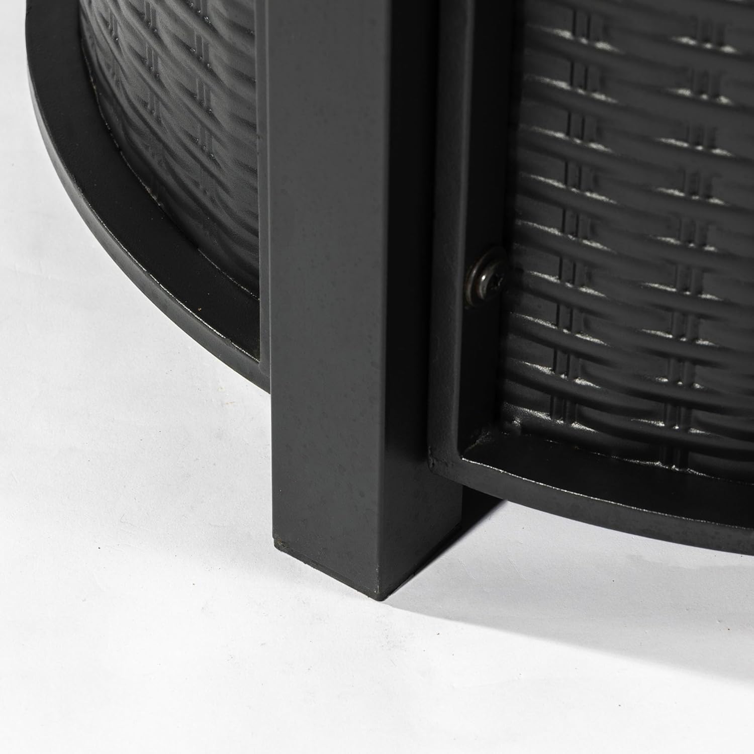 30-Inch Round Fire Pit Table Propane Fire Table with Lava Rocks, Outdoor Steel Fire Pit Table with Gas Regulator Hole - 40000BTU Fire Table with Rain Cover for Outside Patio, Backyard, Party, Dining