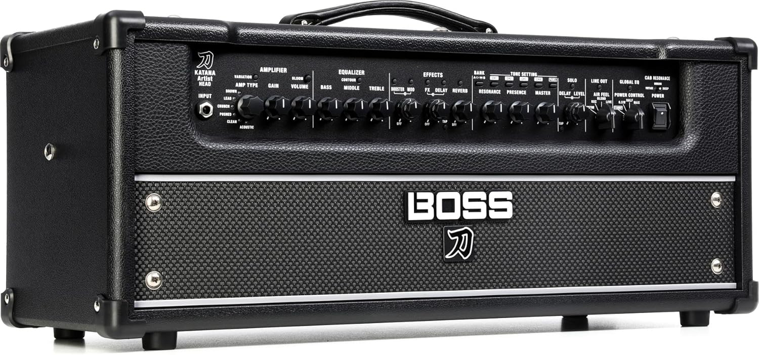 BOSS Katana Artist Head Gen 3 Guitar Amplifier | Flagship 100-Watt Amp Head | Evolved Tube Logic Sound | Sophisticated Tone Tools | Advanced Performance Features