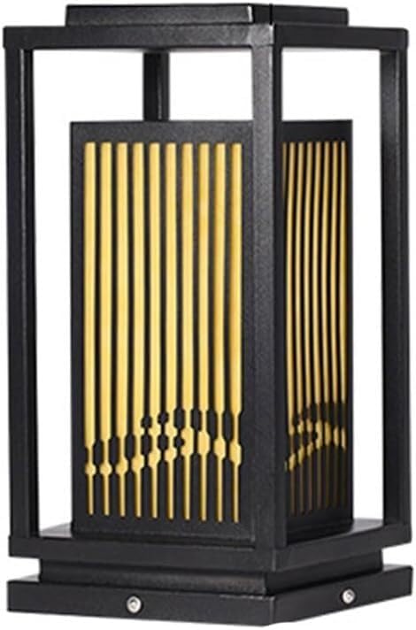 Courtyard Solar Lawn Light Street Waterproof Pillar Light Garden Light Garden Villa Fence Landscape Lighting(60CM)