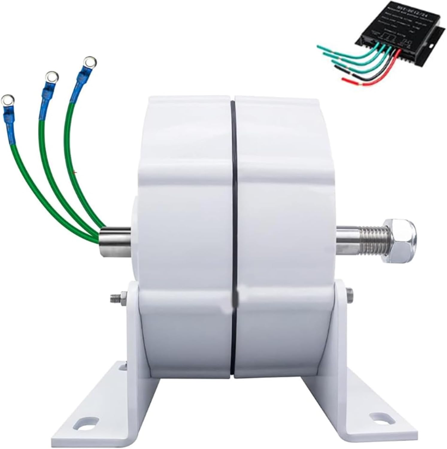 10000W Permanent Magnet Generator 12V 24V 48V Wind Turbine Generator DIY Horizontal Wind Turbine Suitable for Hydro Generators 48V