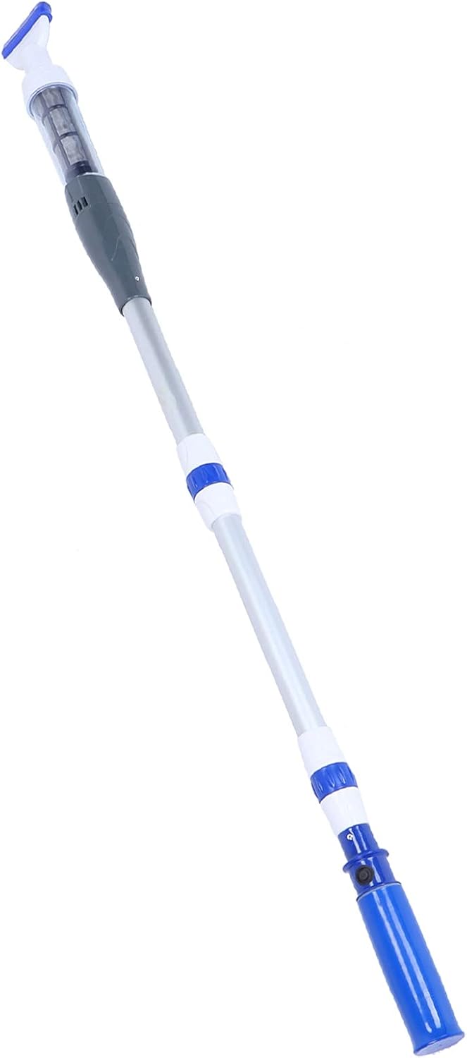 Handheld Pool Vacuum Cordless Hot Tub Vacuum Cleaner with Brush Pool Cleaner Vacuum for Above Ground Pools