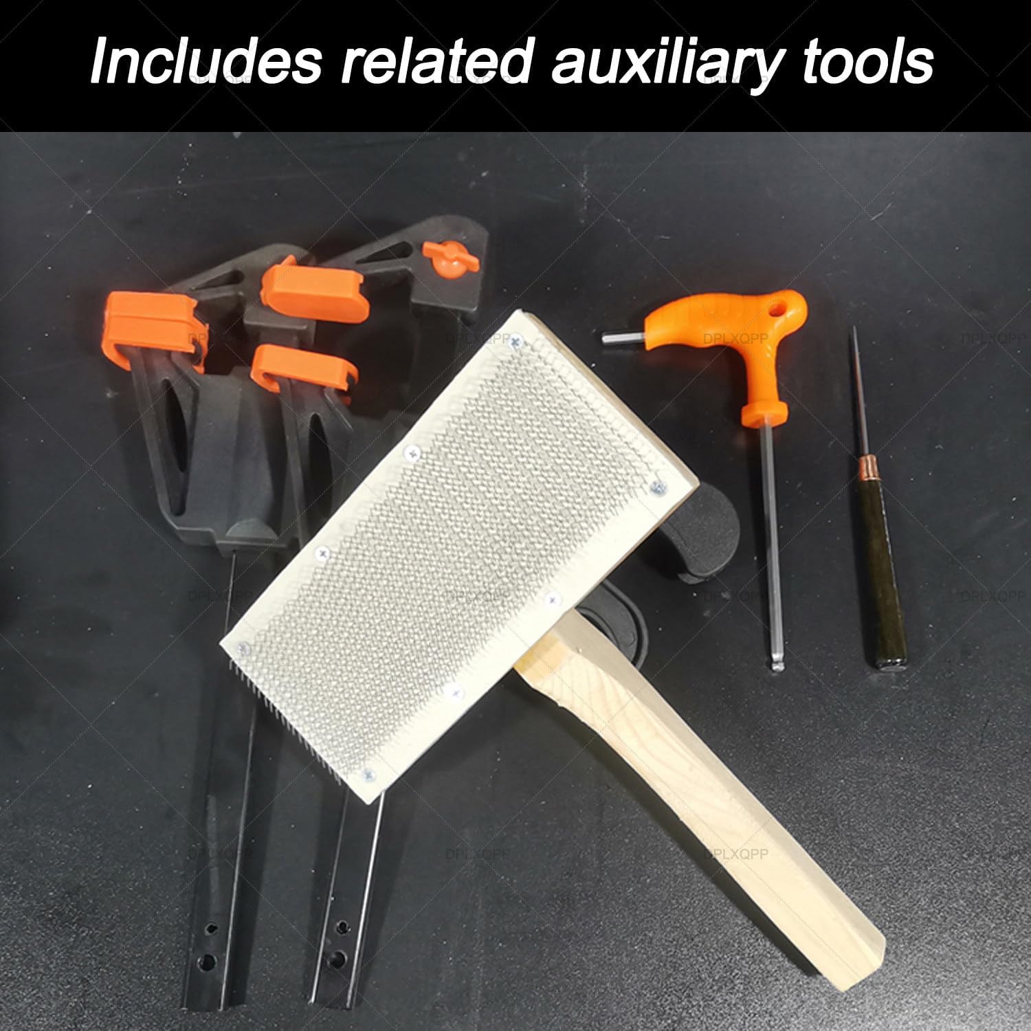 Professional Manual Drum Carder, Aluminum Alloy Roller & 90tpi Stainless Steel Needles for Ultra-Smooth,Cloud-Like Wool Batts,Ideal Tool for Felters and Spinners (8”/16” Width) 40CM/16inch