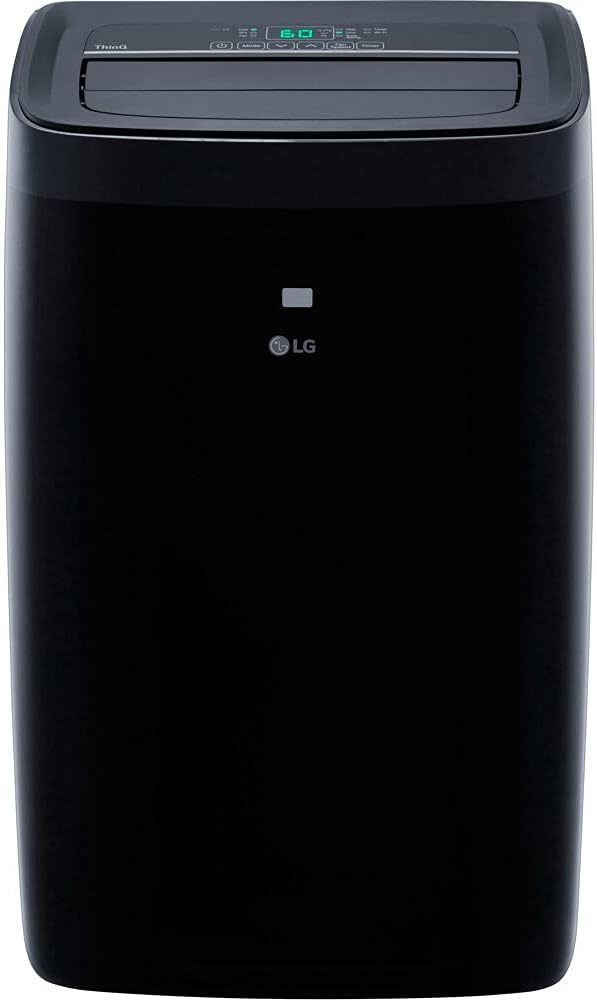 LG 10,000 BTU Smart Portable Air Conditioner, 115V, Cools 450 Sq.Ft. (18' x 25' Room Size), Portable Air Conditioner for Home with Voice Control, Works with LG ThinQ, Amazon Alexa, and Hey Google