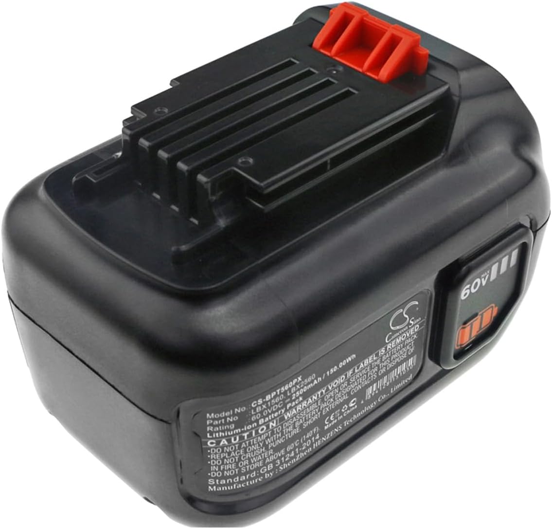 Technical Precision Replacement for Black & Decker LBX2560 Battery