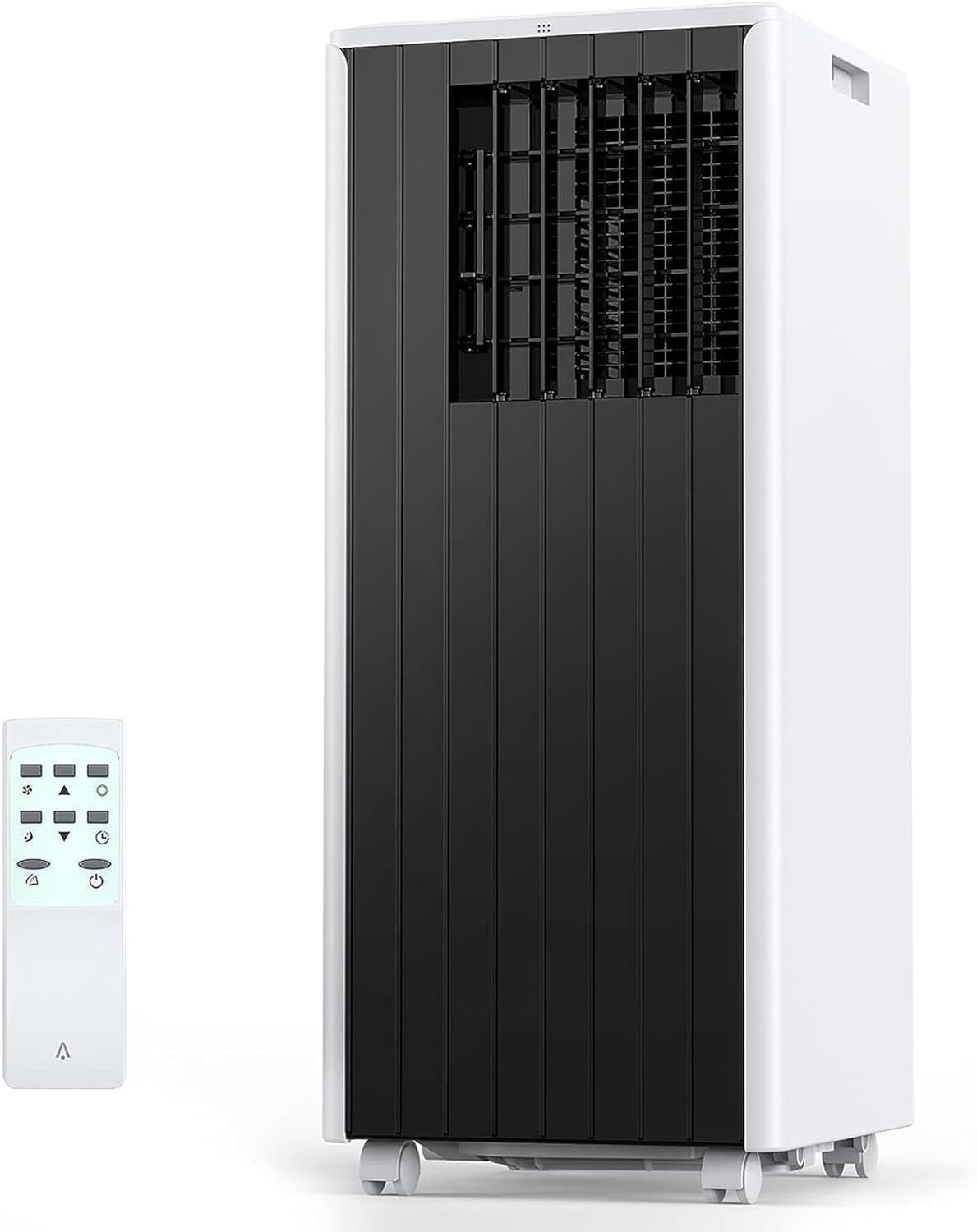 8000 BTU Portable Air Conditioner for 350 Sq Ft - 3-In-1 AC Unit with Cooling, Dehumidifier & Fan Modes, Remote Control, 24H Timer, Installation Kit for Home, Office & Dorm