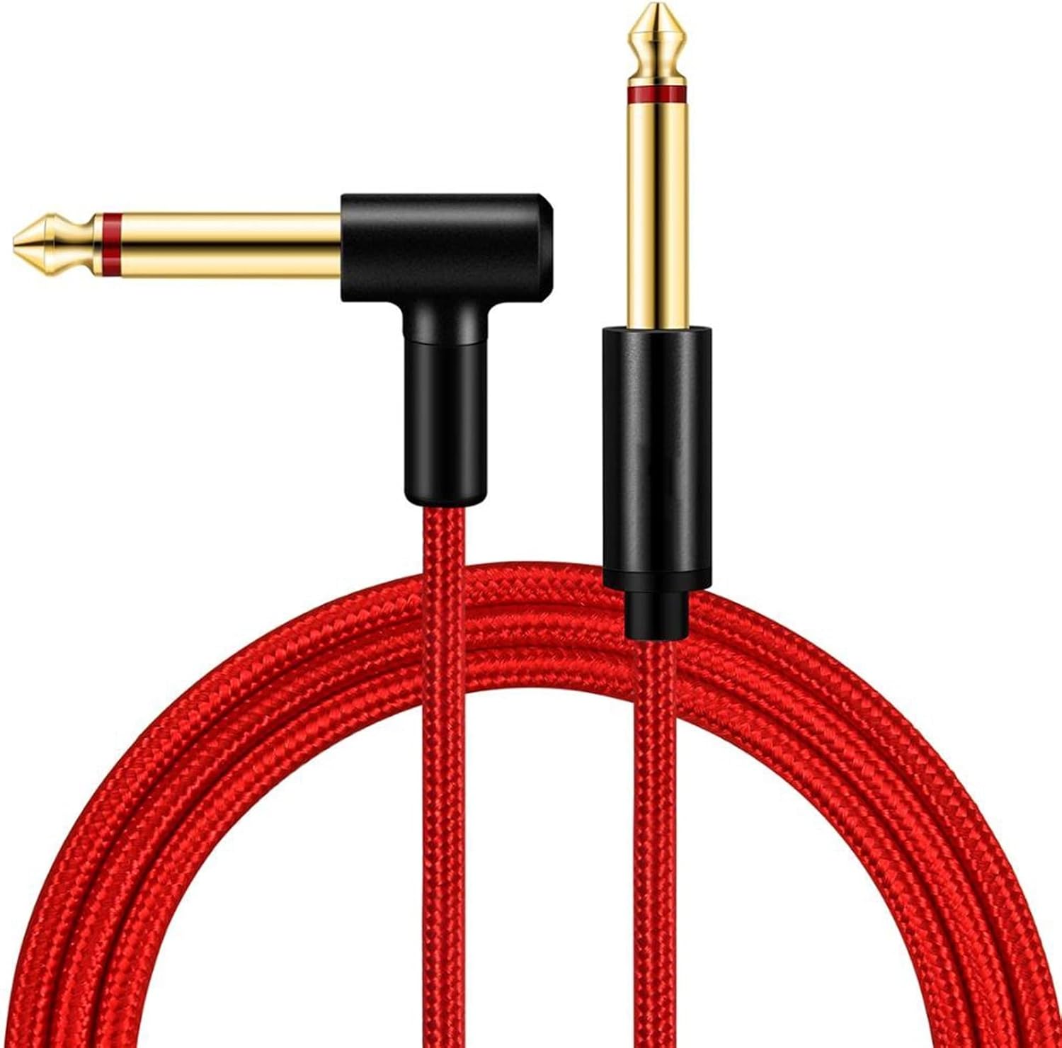 6.5mm Output Guitar Cable 6.5mm to 6.5mm Male to Male for Guitar Mixer Amplifier Bass Cable Guitar Interface Audio Cable (Color : 5m)