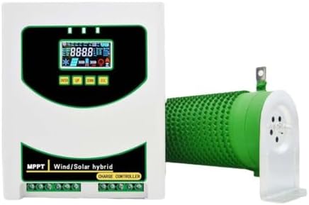 14000W MPPT Wind & Solar Hybrid System Controller - Auto Regulator for 12V, 24V, 48V Home Appliances & Wind Generators - High Efficiency Power Management Solution