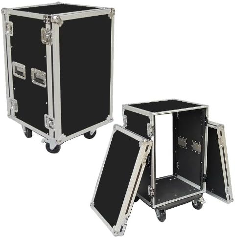 18 Space 18u 18 Inches Deep Heavy Duty 3/8 Ply ATA Amp Rack Case - Closeout