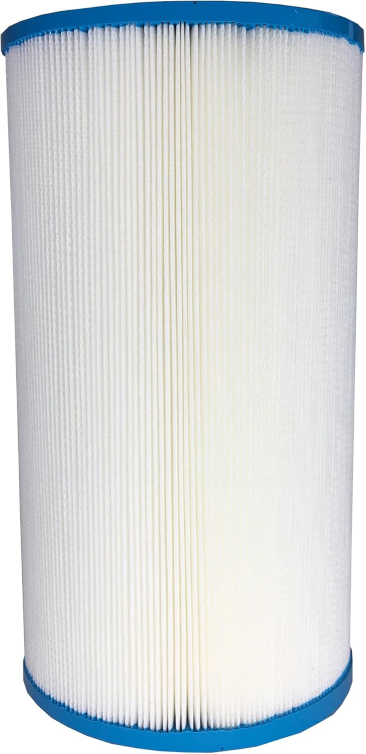Doheny's PRB35-IN1 Spa Filter | Repl. Filter for Dynamic Series IV-DFM, Waterway 35 in-Line | Replaces Pleatco PRB35-IN, Unicel C-4335, Filbur FC-2385. OD: 5”, Length: 9 1/4”, Hole: 2 1/8” | 4-Pack