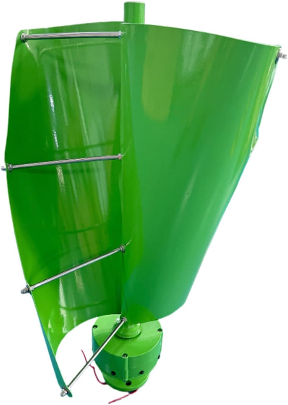 Wind Turbine, 12V 24V 48V 5000W Low Wind Speed Free Energy Spiral Wind Turbine Generator Applicable to Wind and Solar Power Generation Systems