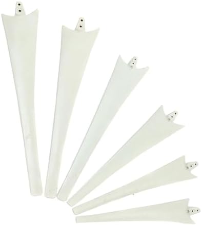 DIY Wind Turbine Blades Kit - 650mm Nylon Fiber Blades with Hub & Cover for Horizontal Wind Turbine Generator - Windmill Accessories for Efficient Energy Production