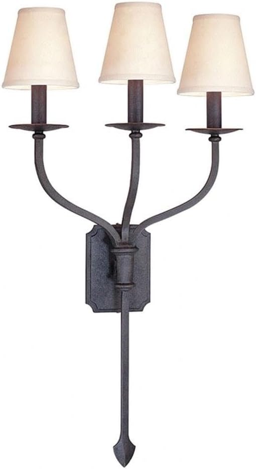 Troy Lighting B2483FI La Brea-3 Light Wall Sconce-17 Inches Wide by 30 Inches High,