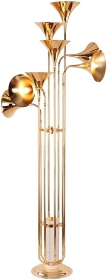 Floor Lamp Creative Fashion Led Gold Standing Lamp Living Room Floor Light Multiple Horn Lamp Restaurant Floor Light Bedroom Study
