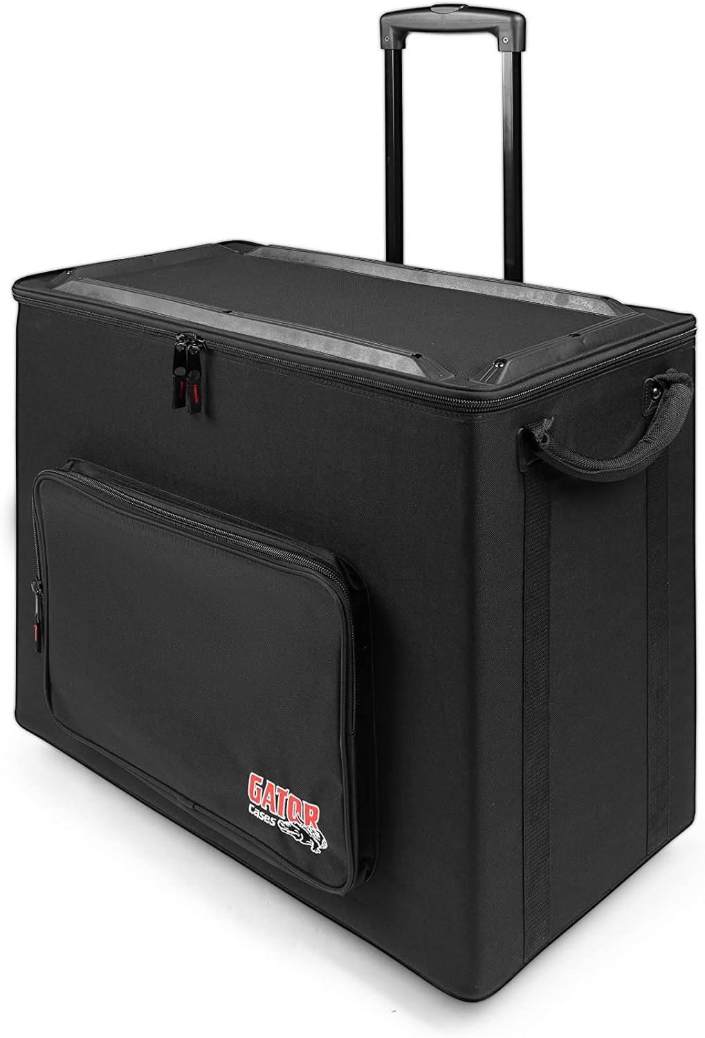 Gator Cases Lightweight Guitar Amplifier Case with Pull Handle and Wheels, Fits 1x12 Combo Amps (G-112A)