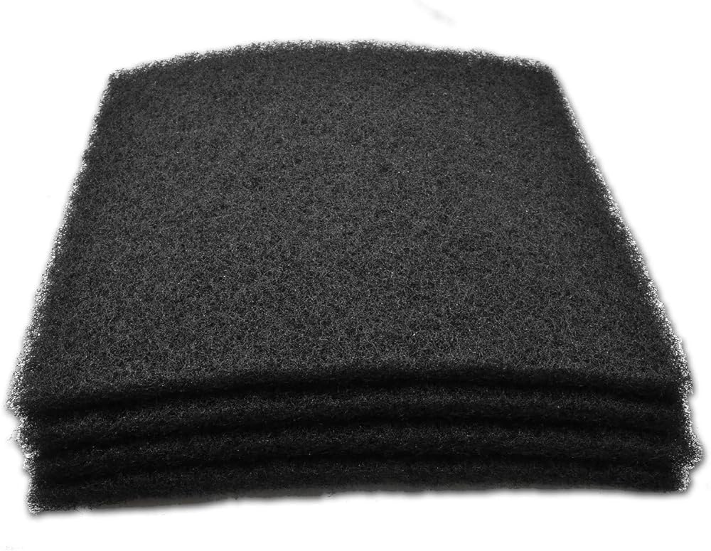 Black Coarse Filter Media, 1.25