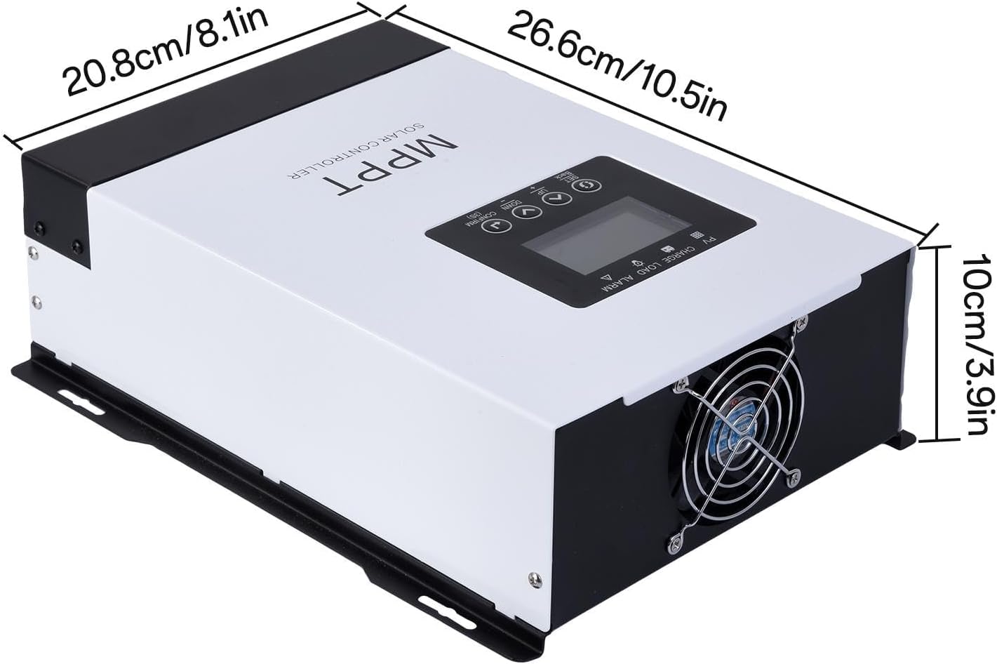 120 Amp MPPT Solar Charge Controller 12V 24V 36V 48V 60V 72V 84V 96V Auto Voltage 1440W-11520W Max Input Solar Panel Regulator for AGM Sealed Gel Flooded Lithium Batteries