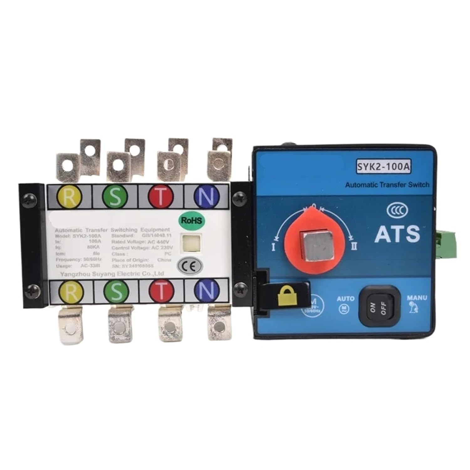 SYK2-400A 630A 800A ATS Dual Power Automatic Transfer Switch Control Board AC220V for Diesel Generator Parts(800A)