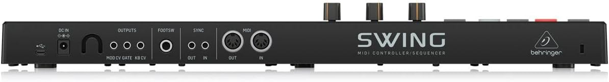 BEHRINGER SWING 32-Key USB MIDI Controller Keyboard with 64-Step Polyphonic Sequencing, Chord and Arpeggiator Modes