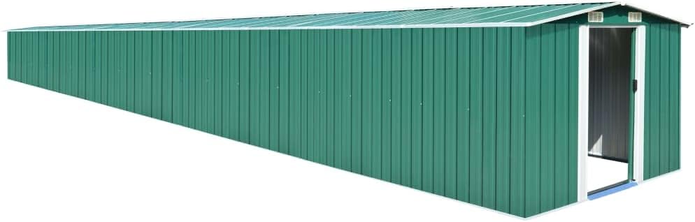 Garden Shed, Outside Storage Tool Shed Outdoor Sheds Building for Patio Lawn Garden Backyard Green 101.2