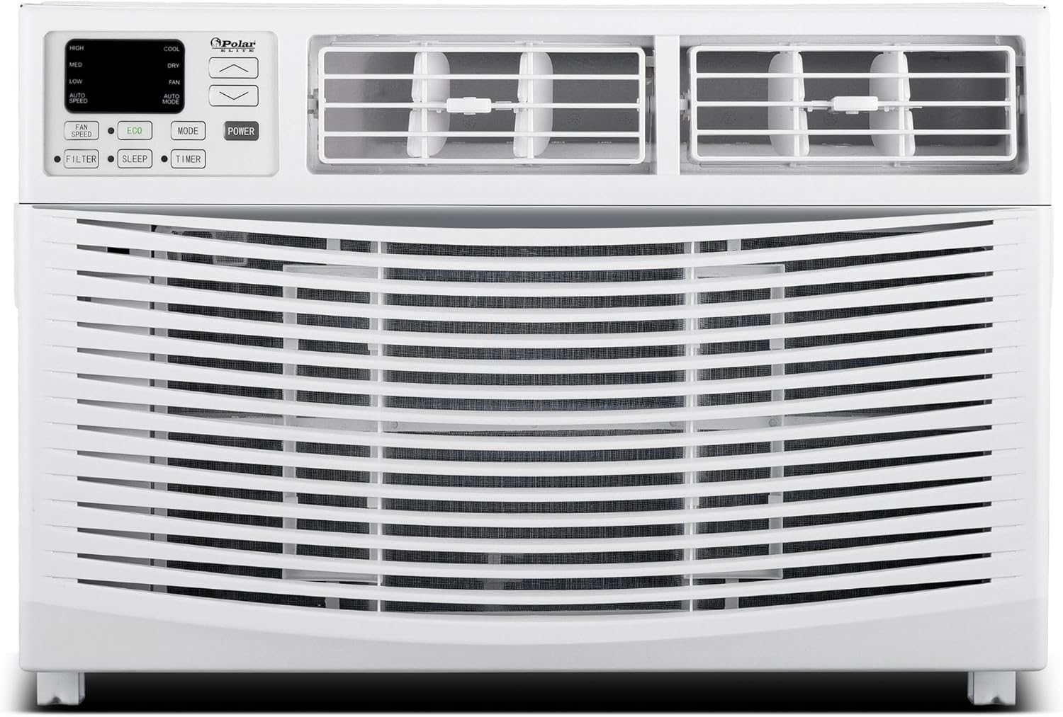 8,000 BTU Window Air Conditioner, Cools Up to 350 Sq. Ft., Quiet Operation, Cool/Fan/Dry Modes, Digital Display, Remote Control, Easy Install & 2-Year Warranty