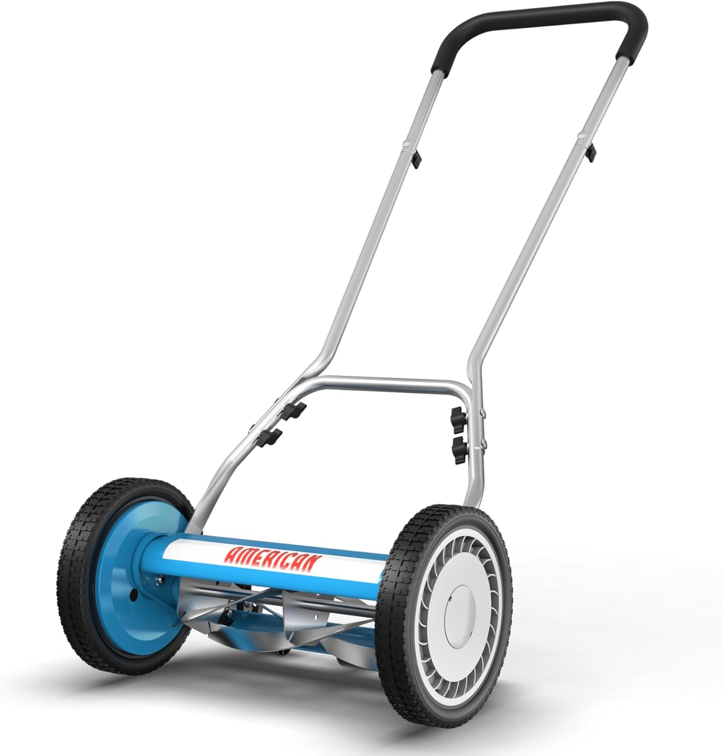 American Lawn Mower Company 2205-14 14-Inch, 5-Blade Push Reel Lawn Mower, U-Handle