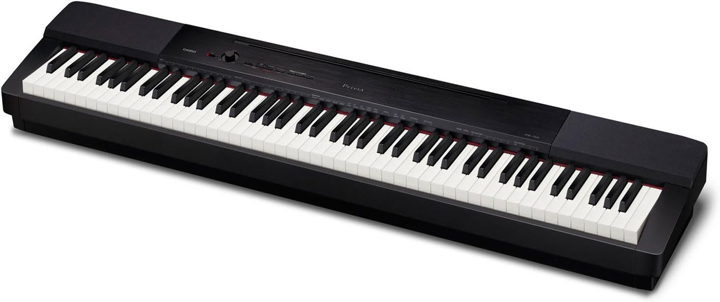 Casio PX-350 BK 88-Key Touch Sensitive Privia Digital Piano with 