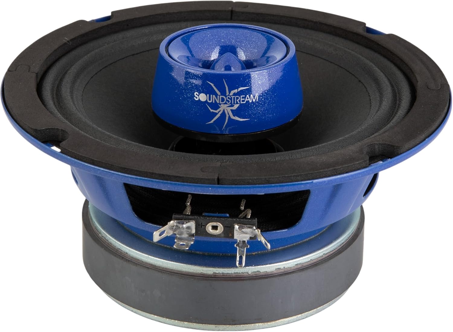 Soundstream SPM.654T – Pro Audio 6.5 Inch Midrange Car Speaker | High Performance SPL Speakers for Loud Sound | 450W Max 6.5” Car Door Speakers with Super Tweeter and Steel Basket - Pair