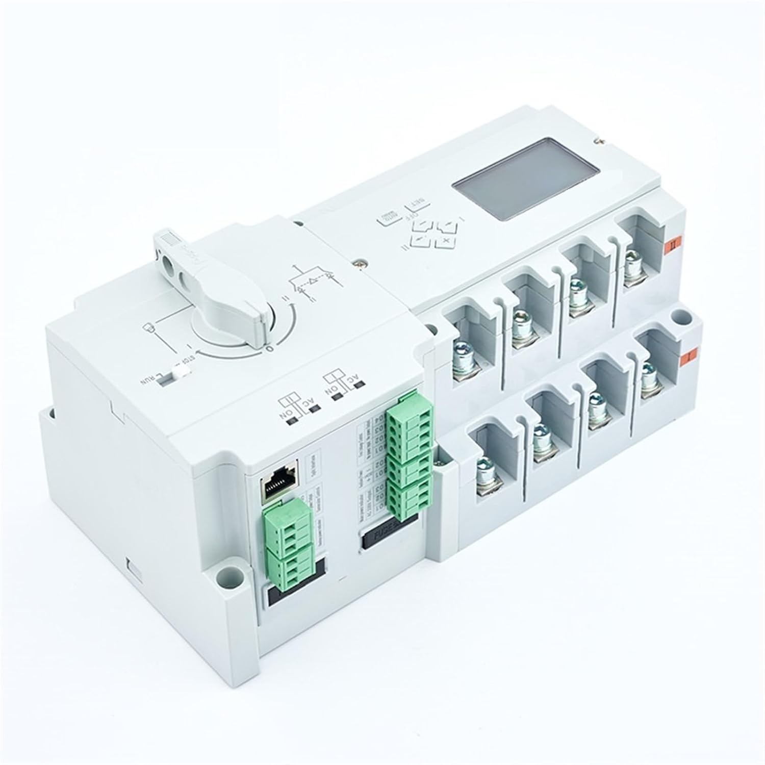 Generator ATS Automatic Transfer Switch Double Power Controller 63A 100A 125A 250A 630A 1000A ATS 125B (Color : 400A to 630A C Type)
