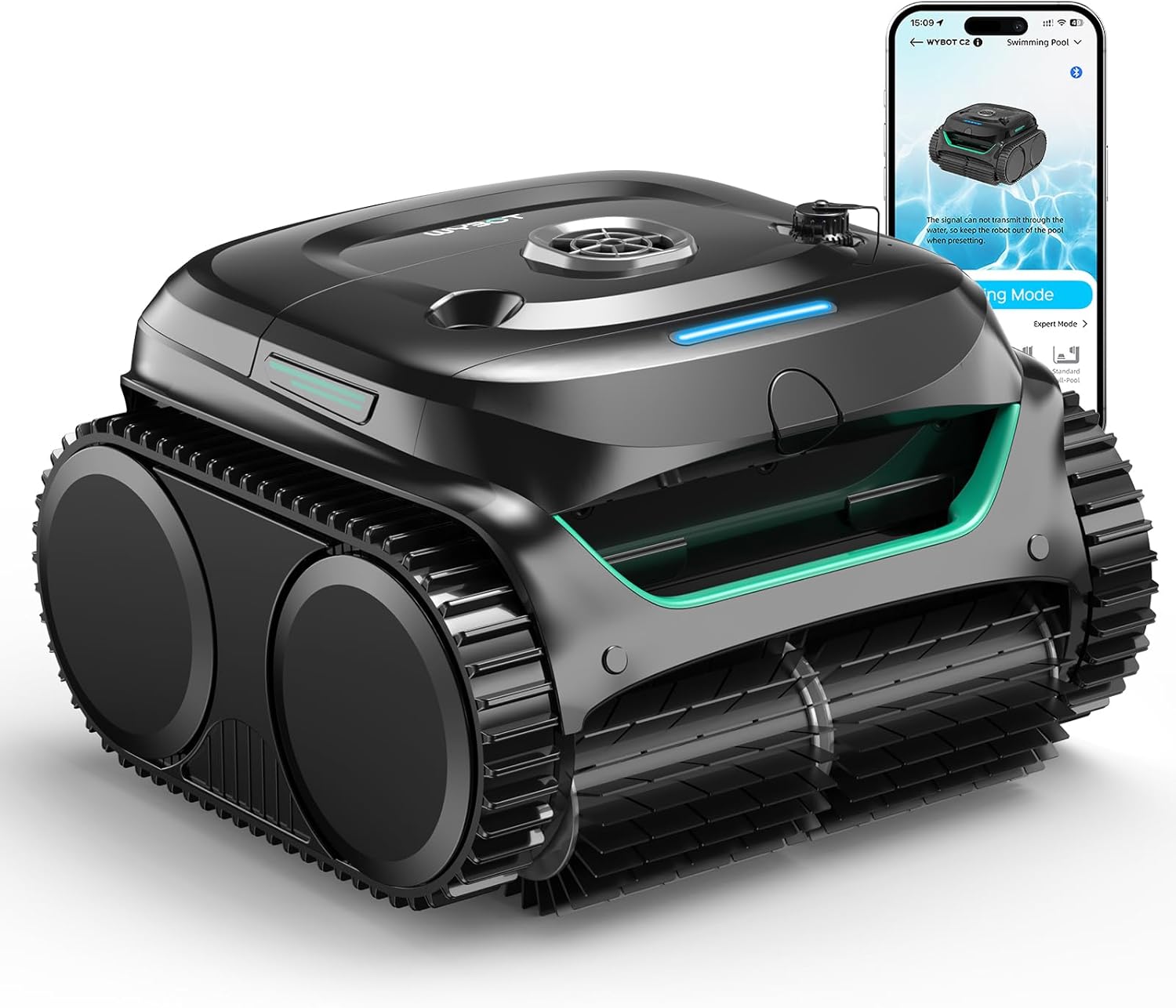 (2026 Upgraded) WYBOT C2 Robotic Pool Cleaner