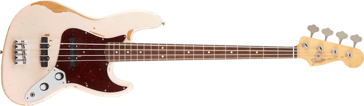 Fender Flea Jazz Bass, Shell Pink, Rosewood Fingerboard