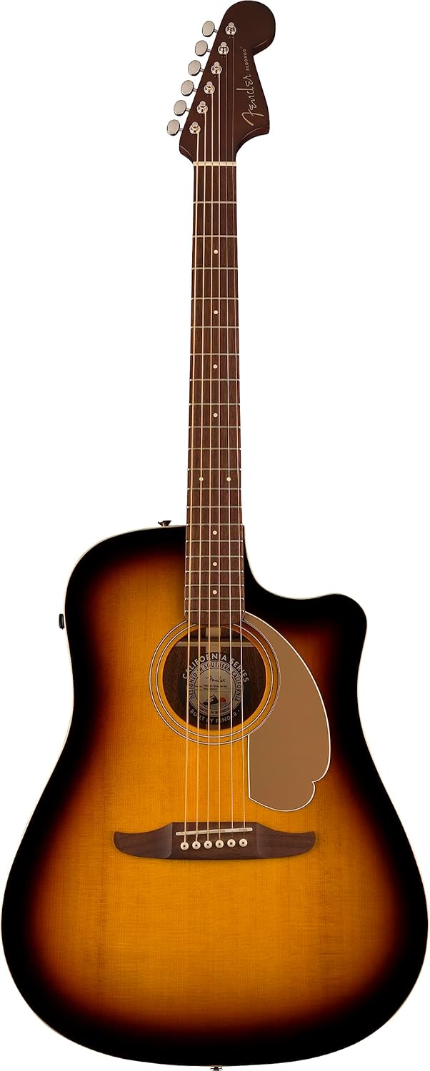 Redondo Player, Walnut Fingerboard, Gold Pickguard, Sunburst