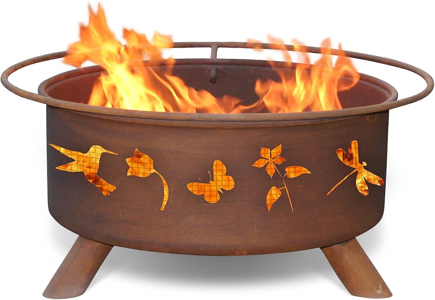 Flower & Garden Fire Pit & Grill