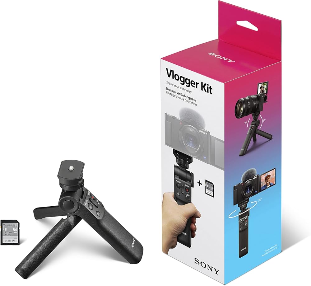 Vlogger Accessory Kit, Small, For Camera