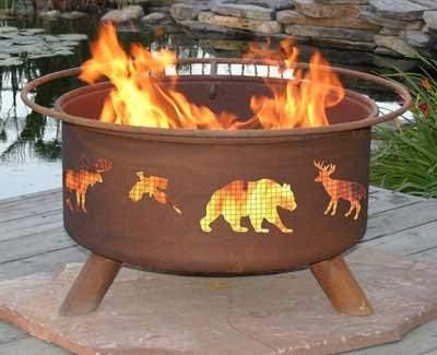 Patina Products Wildlife Fire Pit
